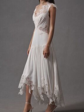 BHLDN | Dresses | Bhldn Jemma Scoopneck Corset Fit Flare Maxi Dress |  Poshmark